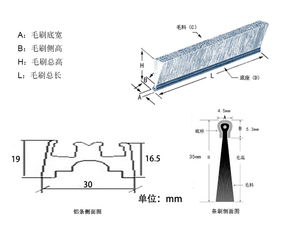 傲群雙排扶梯毛刷 安全守護與個性化定制的優(yōu)質(zhì)之選